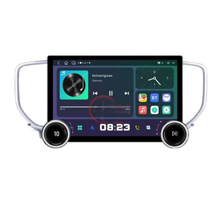 مانیتور-اپتیما-2018 مانیتور 11.8 اینچ اندروید کیا اپتیما 2018 دیاموند 4 به 64 اپل کارپلی دار اورجینال - تصویر 1