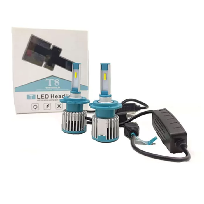 هدلایت-T8__-خودرو.jpg هدلایت T8 + یک عدد SMD رایگان - تصویر 1