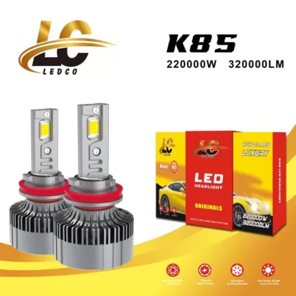 هدلایت دو طرفه LEDCO مدل K85 اورجینال با نوردهی قوی