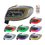 چراغ خطر عقب پژو 207 برند انجیکو مدل مولتی کالر ریموت دار - تصویر 2