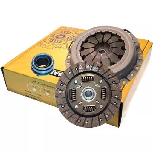 دیسک و صفحه پراید وانت شایان صنعت 200 میلیمتری با بلبرینگ