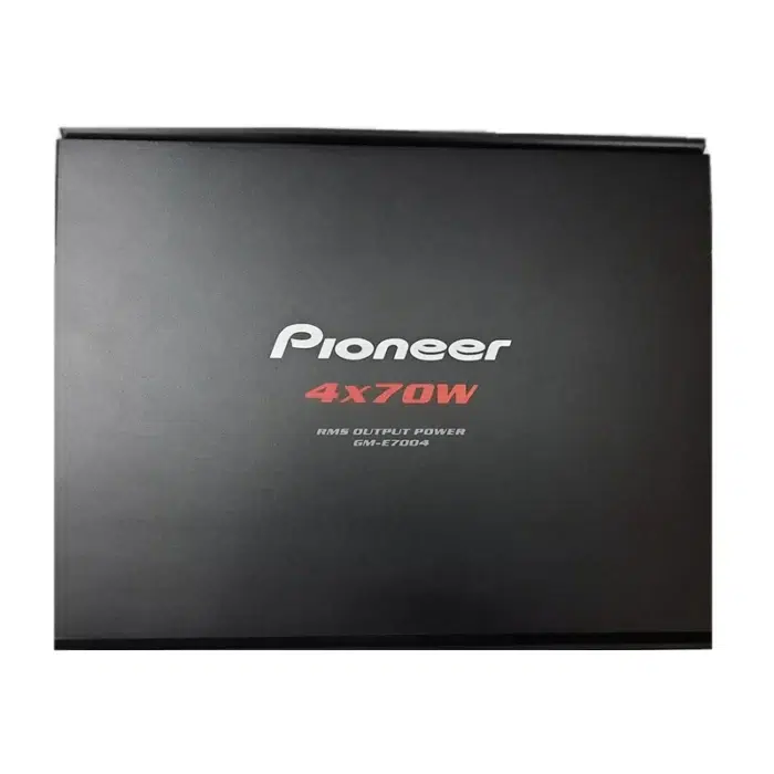 آمپلی فایر پایونیر GM-E7004 اورجینال | 4 کانال با توان 1000 وات - تصویر 2