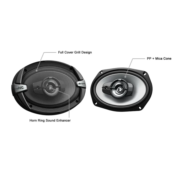 اسپیکر خودرو JVC مدل CS-DR693 | تجربه صدایی شفاف و قدرتمند - تصویر 1