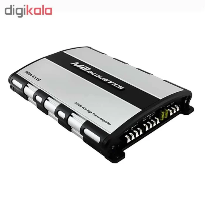 آمپلی فایر خودرو ام بی آکوستیکس مدل MBA-6115 - تصویر 4