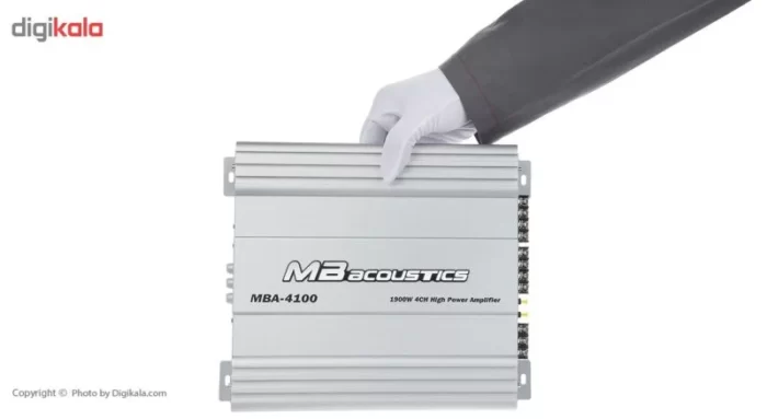 آمپلی فایر خودرو ام بی آکوستیکس مدل MBA-4100 - تصویر 6