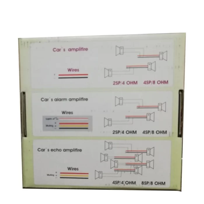 آمپلی فایر خودرو روژان اکترونیک مدل CAA44 - تصویر 4