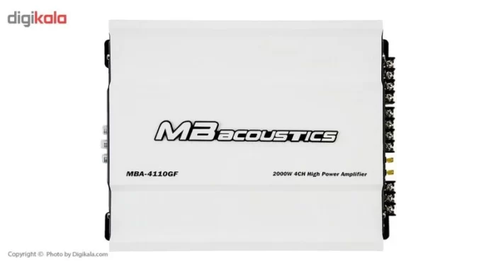 آمپلی فایر ام بی آکوستیکس مدل MBA-4110GF - تصویر 2