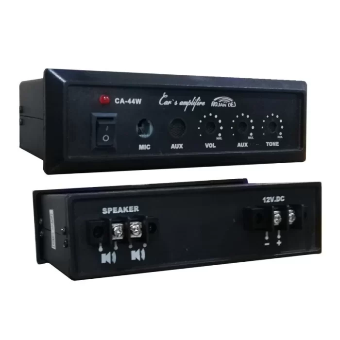 آمپلی فایر خودرو روژان الکترونیک به همراه میکروفن مدل CA-44 - تصویر 4