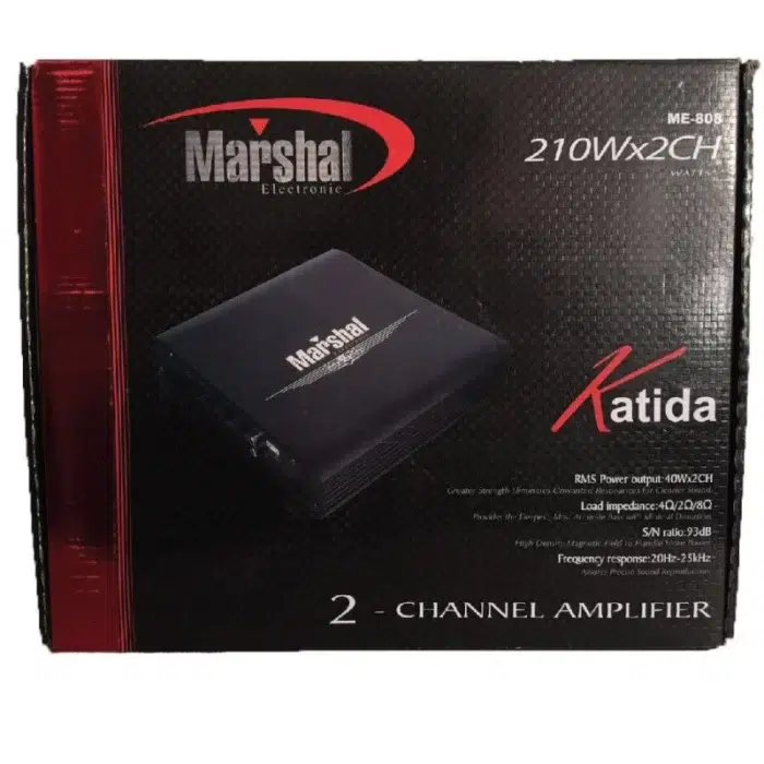 آمپلی فایر خودرو مارشال مدل ME-808 - تصویر 2