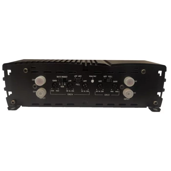 آمپلی فایر خودرو مجیک آئودیو مدل MA-6000 موجود در رنگ قرمز - تصویر 4