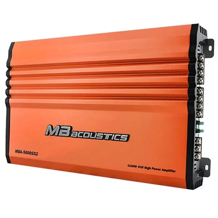 آمپلی فایر خودرو ام بی آکوستیکس مدل MBA-5600SS2 - تصویر 3