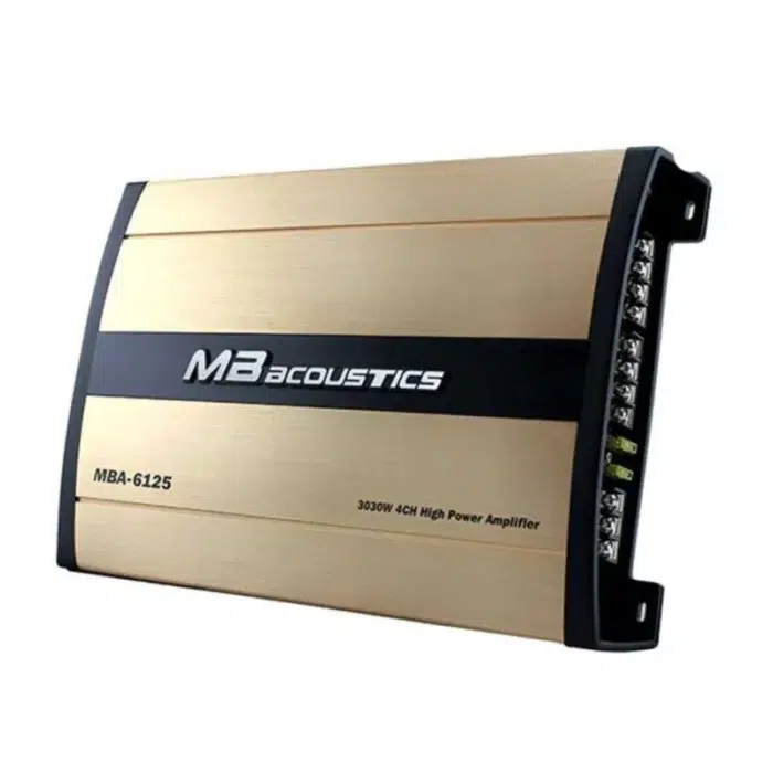 آمپلی فایر خودرو ام بی آکوستیک مدل MBA_6125 - تصویر 2