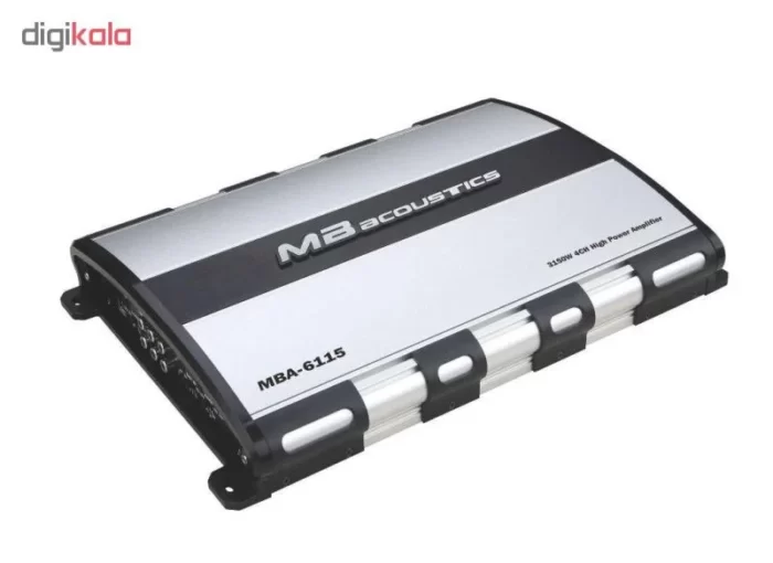 آمپلی فایر خودرو ام بی آکوستیکس مدل MBA-6115 - تصویر 2