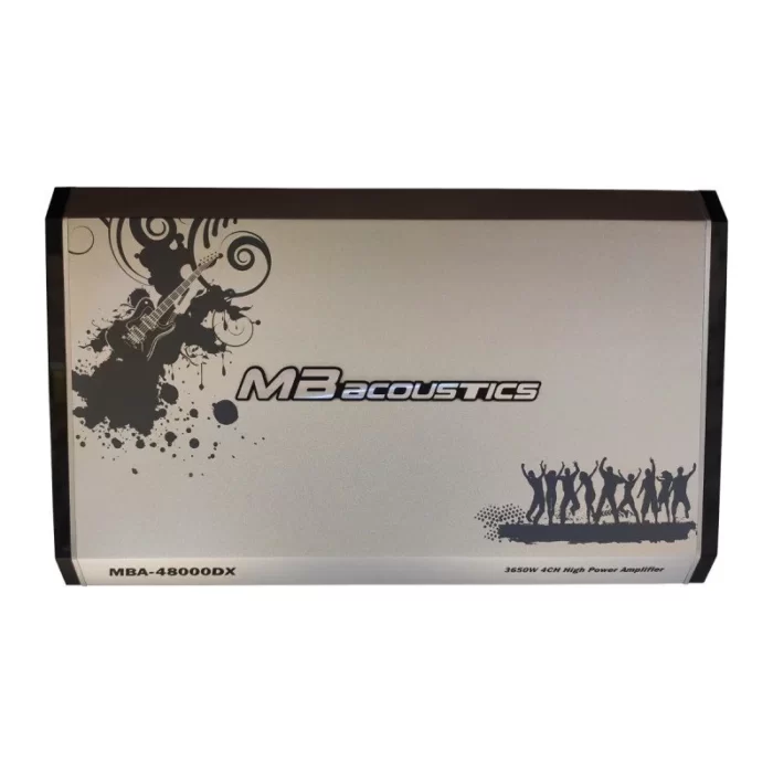 آمپلی فایر خودرو ام بی آکوستیک مدل MBA-48000DX - تصویر 1