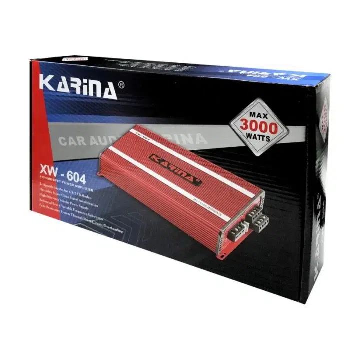 آمپلی فایر خودرو کارینا مدل XW-604 - تصویر 2