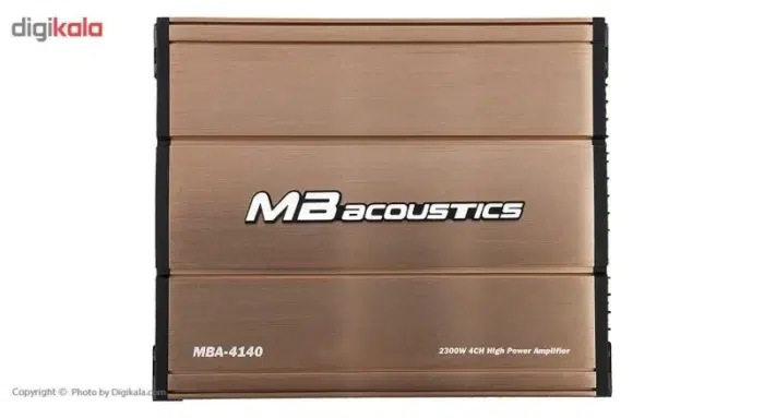 آمپلی فایر ام بی آکوستیکس مدل MBA-4140 - تصویر 2