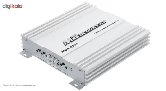 آمپلی فایر خودرو ام بی آکوستیکس مدل MBA-4100 - تصویر 3