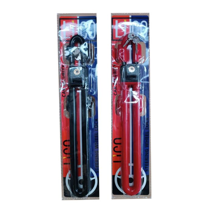 قفل-فرمان-دوبل-با-کلید-ستاره-ای قفل فرمان دوبل با کلید ستاره ای - تصویر 1