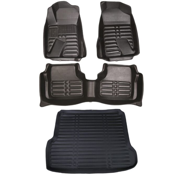 21291-1.jpg کفپوش چرم کره ای پنج بعدی همراه با کفی صندوق دنا پلاس - تصویر 1