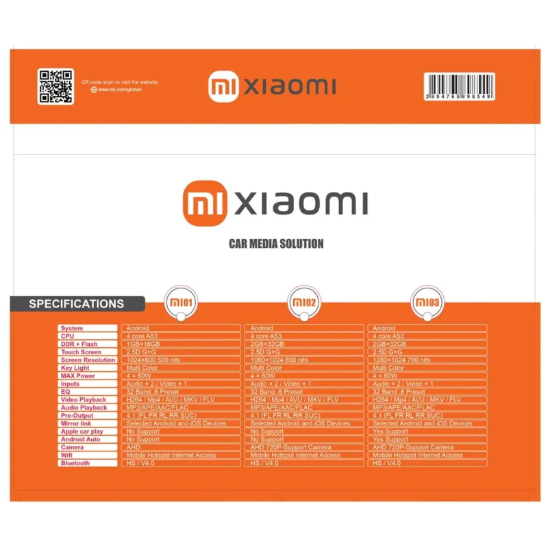 مانیتور مزدا 3 برند شیائومی مدل Mi 3 اورجینال - Image 3