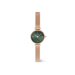 ساعت مچی دنیل ولینگتون پتیت مینی | Daniel Wellington Petite Mini | رزگلد صفحه سبز مستر کوالیتی