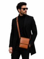 کیف رودوشی چرم برند T.T مدل سینا درجه یک - Image 7