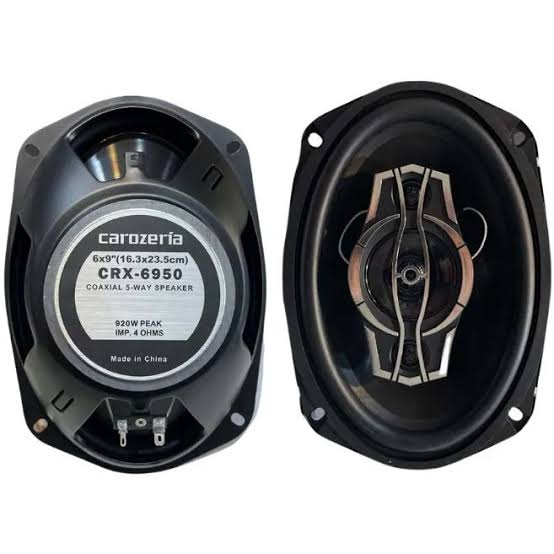 26046a09-194d-4a17-9211-d2b551d6dd0f.jpg بلندگو خربزه ای (بیضی) برند کاروزریا CAROZERIA ZENON مدل CRX-6950 - Image 1