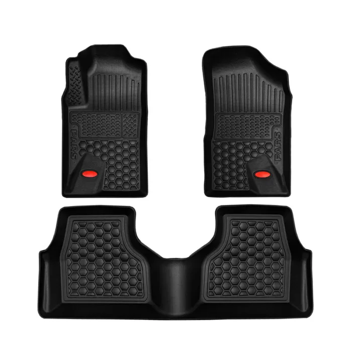 23f36c56053e9103b18dad0c6e96af0d کفپوش سه بعدی خودرو بابل کارپت مدل لاکچری مناسب برای پژو پارس TU5