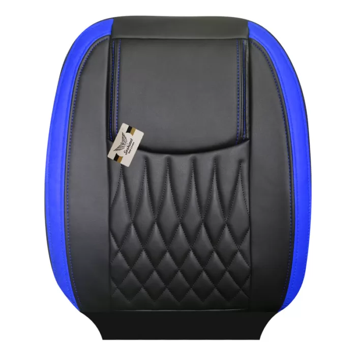 روکش صندلی خودرو سوشیانت مدل نیل مناسب برای پژو پارس به همراه پشت گردنی و جعبه و دور فرمان