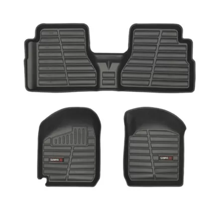 	 کفپوش سه بعدی خودرو لاستیک گیلان مدل چرم کد G.CH05 مناسب برای پراید 111