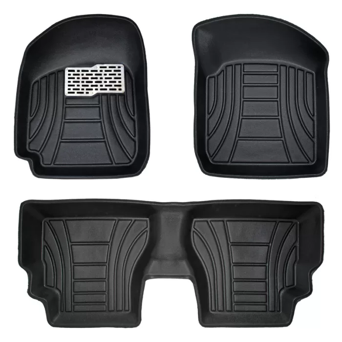 7f5bfe9b33298f98dc5d868b7bc3b40a کفپوش سه بعدی خودرو پانیذ مدل پشت نمدی کد MHLB N مناسب برای پراید 132