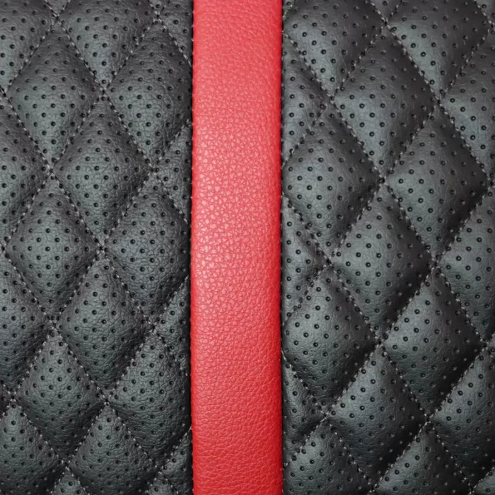 روکش صندلی خودرو سوشیانت مدل A_6 مناسب برای پژو 207 به همراه پشت گردنی و کوسن و دور فرمان