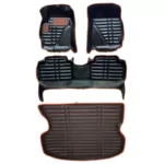 کفپوش پنج بعدی خودرو مدل نواردار مناسب برای هایما S7 به همراه کفپوش صندوق