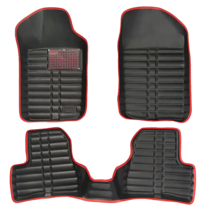 e7fe8d3fe24e533361ae51985f82e32a کفپوش سه بعدی خودرو مدل نوار رنگی مناسب برای پژو 206